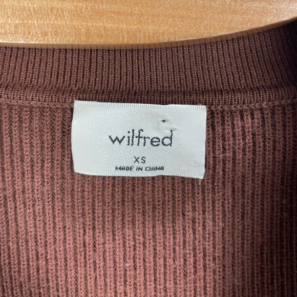 Wilfred Cove Dress in Carmalized Walnut Brown Size XS - Picture 4 of 6